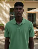 Camisa Polo Básica Masculina Regular Em Piquet