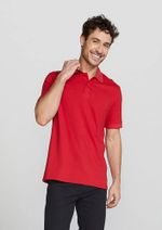 Camisa Polo Básica Masculina Regular Em Piquet