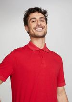 Camisa Polo Básica Masculina Regular Em Piquet