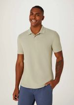 Camisa Polo Básica Masculina Regular Em Piquet