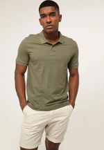 Camisa Polo Básica Masculina Regular Em Piquet