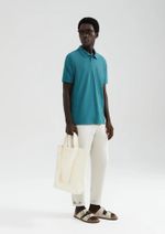 Camisa Polo Básica Masculina Regular Em Piquet