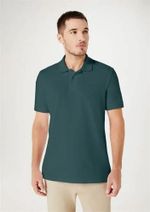 Camisa Polo Básica Masculina Regular Em Piquet
