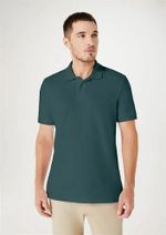 Camisa Polo Básica Masculina Regular Em Piquet