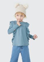 Gorro Infantil Unissex Com Pom Pom