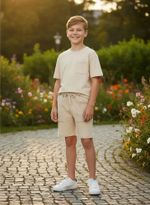 Conjunto Infantil Menino Texturizado
