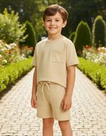 Conjunto Infantil Menino Texturizado