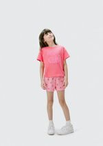 Conjunto Infantil Menina Curto Estampado
