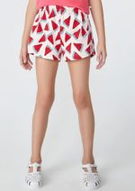 Conjunto Infantil Menina Curto Estampado