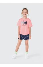 Conjunto Infantil Menina Curto Estampado