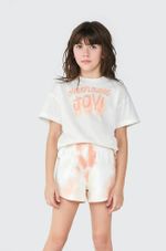 Conjunto Infantil Menina Curto Estampado