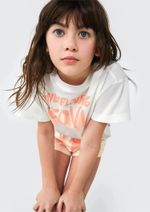 Conjunto Infantil Menina Curto Estampado
