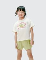 Conjunto Infantil Menina Curto Estampado