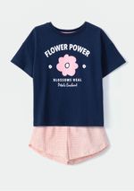 Conjunto Infantil Menina Curto Estampado