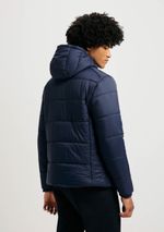 Jaqueta Básica Masculina Puffer Com Capuz