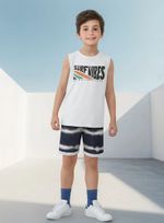 Conjunto Infantil Menino Curto Estampado