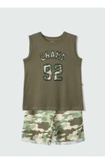 Conjunto Infantil Menino Curto Estampado