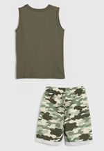 Conjunto Infantil Menino Curto Estampado