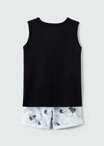 Conjunto Infantil Menino Curto Estampado