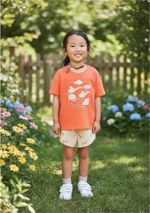 Conjunto Curto Infantil Menina Toddler Estampado