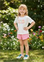 Conjunto Curto Infantil Menina Toddler Estampado