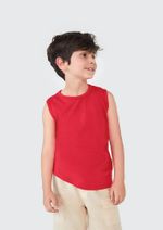 Regata Básica Infantil Menino Modelagem Tradicional