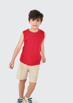 Regata Básica Infantil Menino Modelagem Tradicional