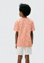 Camiseta Infantil Manga Curta Menino Em Malha De Algodão