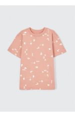 Camiseta Infantil Manga Curta Menino Em Malha De Algodão