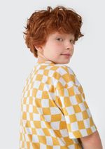 Camiseta Infantil Manga Curta Menino Em Malha De Algodão
