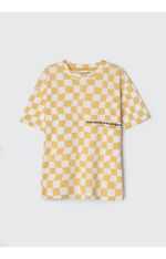 Camiseta Infantil Manga Curta Menino Em Malha De Algodão