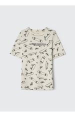 Camiseta Infantil Manga Curta Menino Em Malha De Algodão