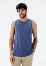 Regata Básica Masculina Em Malha De Algodão
