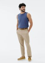 Regata Básica Masculina Em Malha De Algodão