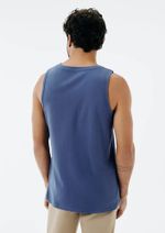 Regata Básica Masculina Em Malha De Algodão