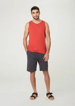 Regata Básica Masculina Em Malha De Algodão