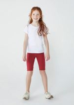 Bermuda Básica Infantil Menina Ciclista
