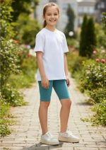 Bermuda Básica Infantil Menina Ciclista