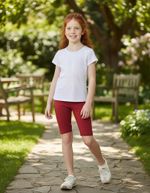 Bermuda Básica Infantil Menina Ciclista