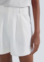 Shorts Feminino Cintura Alta Em Alfaiataria