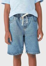 Bermuda Jeans Infantil Menino Chino