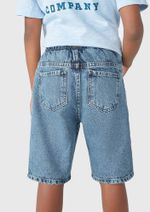 Bermuda Jeans Infantil Menino Chino