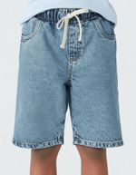 Bermuda Jeans Infantil Menino Chino