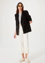 Blusa Básica Feminina Slim Em Algodão