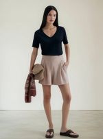 Shorts Feminino Com Linho