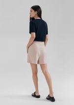 Shorts Feminino Com Linho