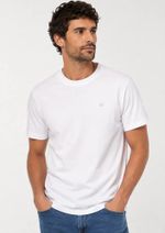 Camiseta Masculina Comfort Super Cotton Básica Com Patch