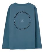 Camiseta Manga Longa Com Estampa Infantil Menino