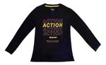 Camiseta Manga Longa Com Estampa Infantil Menino