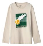 Camiseta Manga Longa Com Estampa Infantil Menino